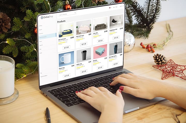 ustom WooCommerce online store design on multiple devices