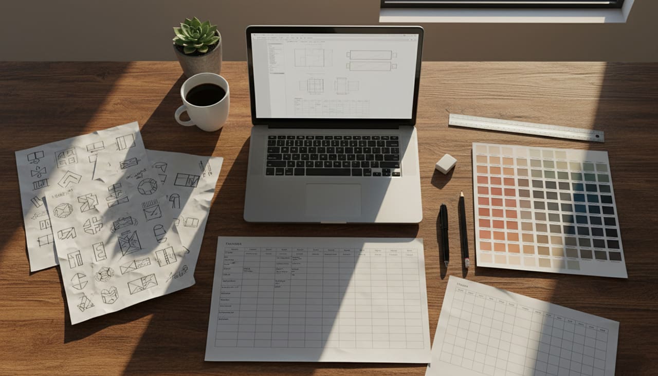 Featured image for “The Technical Blueprint of a Modern Brand Identity”