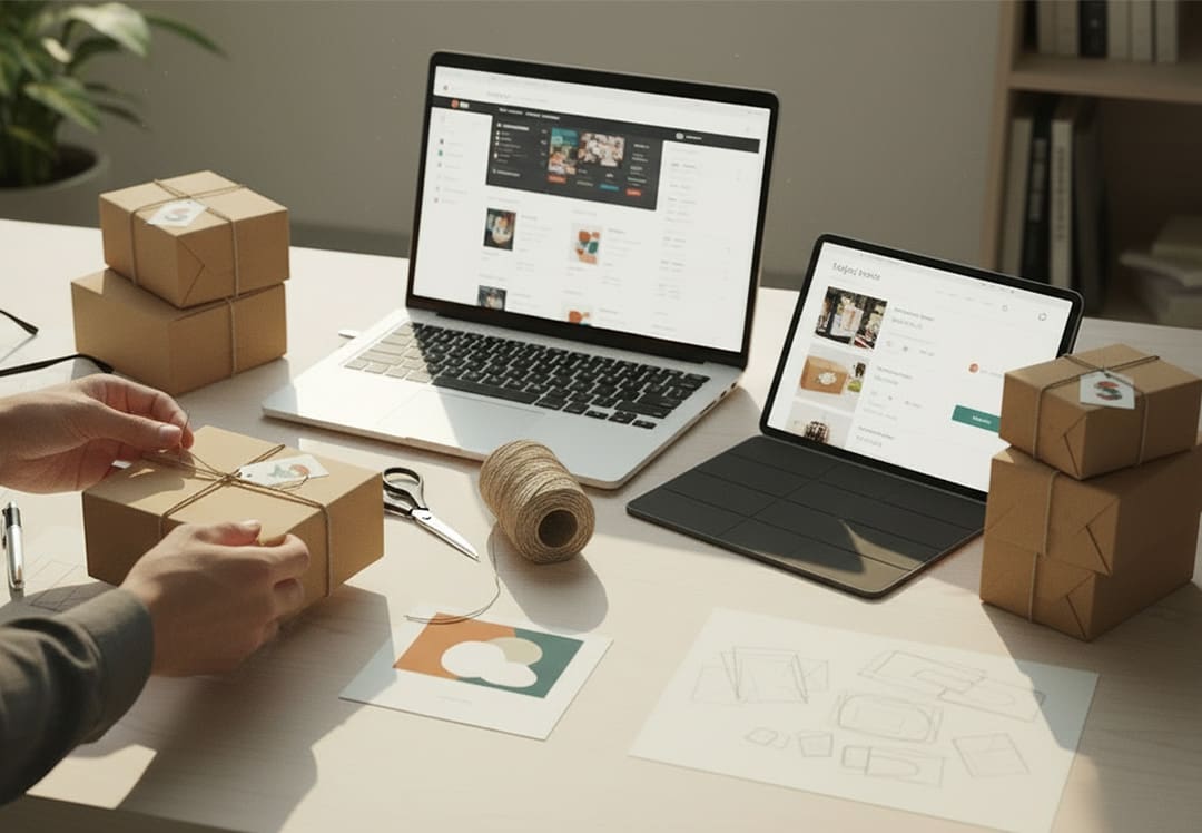 Comprehensive brand identity design including logo and style guide