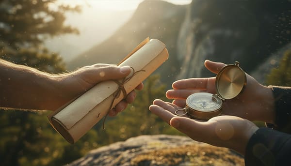 Consort Creative - Branding and web design company compass logo guiding businesses to growth