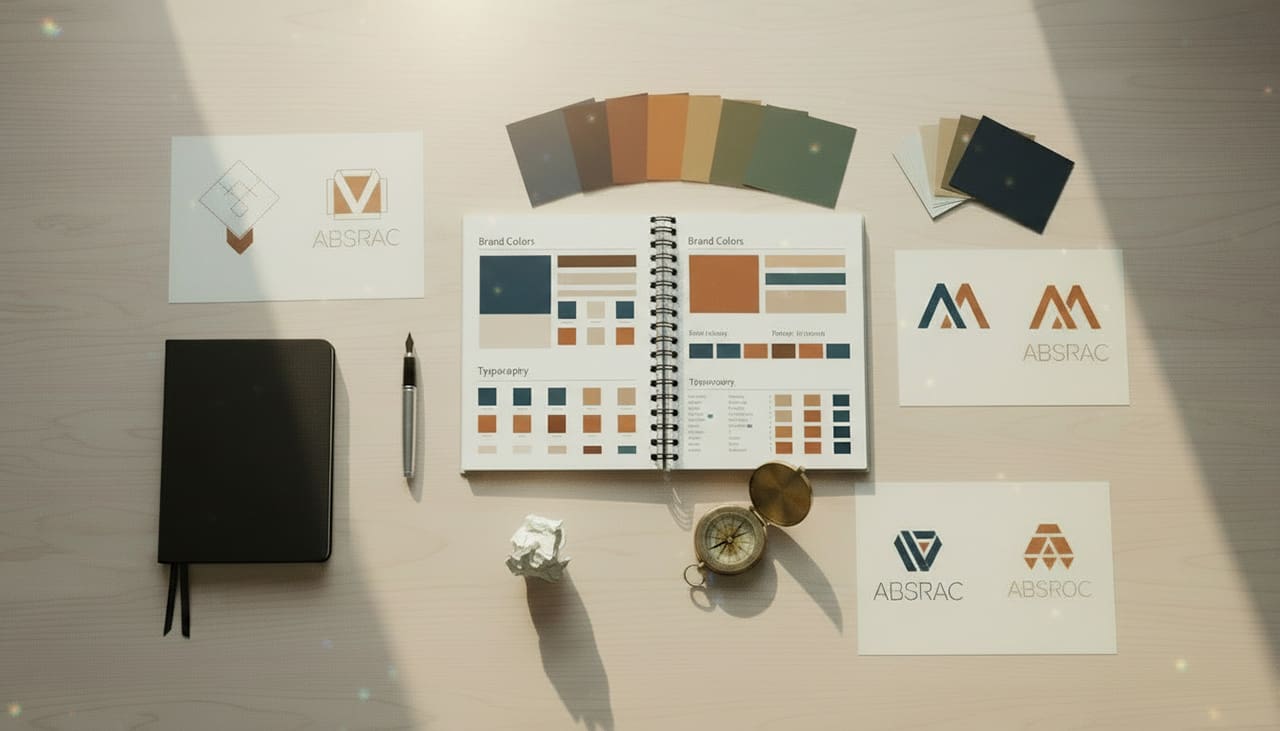 Complete brand identity deliverables including style guide and logo suite