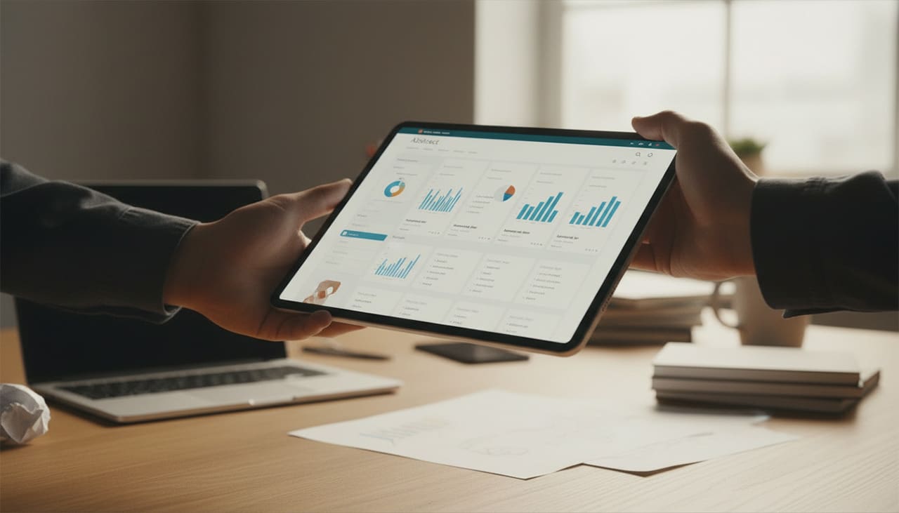 The Consort Compass brand identity design process workflow