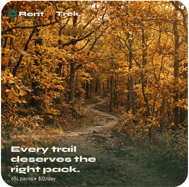 Every Trail deserves the Right Pack
