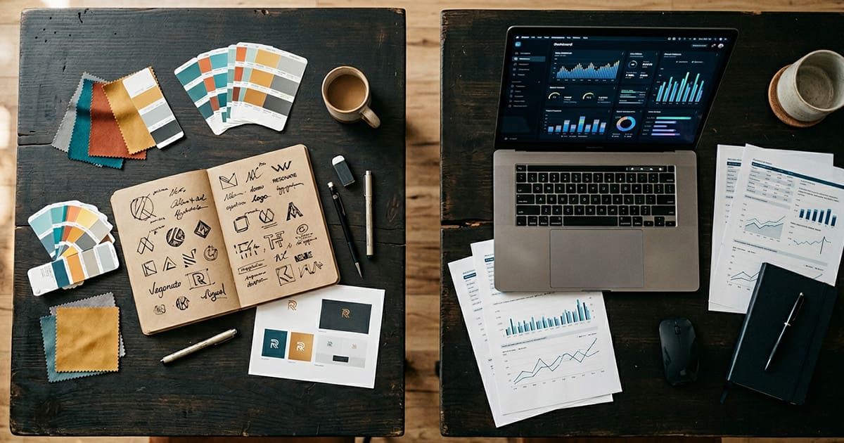 Various blog images of people in the Information Age - digital marketing, branding and website design agency in St. Louis